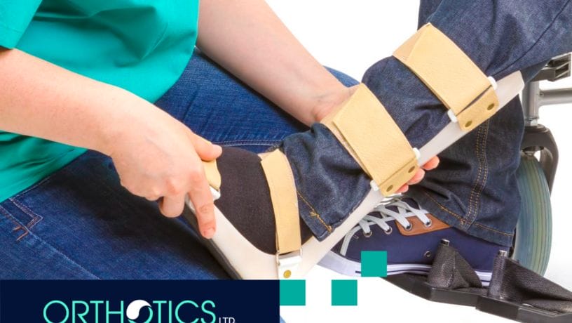 Orthotics fitting for a patient with diabetes